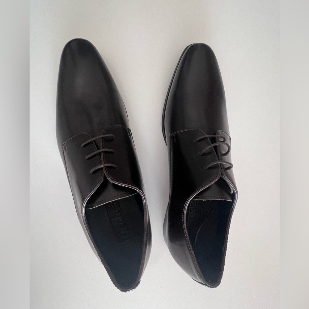 VERSACE Collection Men’s Dress Shoes New Size 44 US 12 - Picture 15 of 16